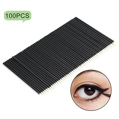 Afbeelding van Brino Wegwerp Eyelinerpenseel, 100 stuks/set oogschaduw applicator en oogmake up, cosmetische gereedschap