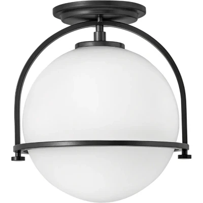 Afbeelding van Hinkley LED Plafondlamp Somerset 1X E27 Max 60W Dimbaar Black
