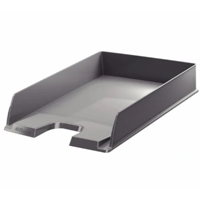Afbeelding van Esselte A4 Europost brievenbak, VIVIDA grijs, pak van 10, assortiment, 623609