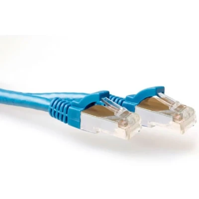 Afbeelding van ACT FB6615 SFTP CAT6A Patchkabel Snagless Blauw 15 meter
