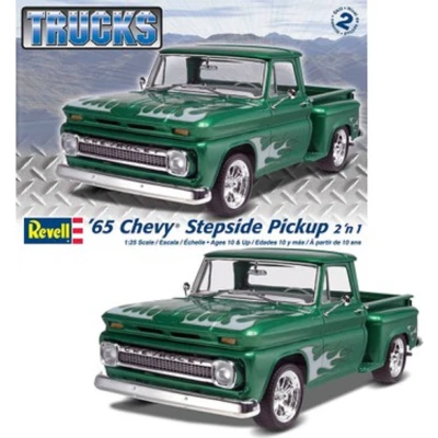Afbeelding van 1:25 Revell 17210 Chevy Stepside Pickup Plastic Modelbouwpakket