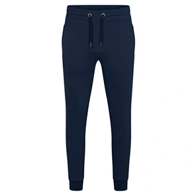 Afbeelding van HRM Unisex Premium Joggingbroek, Navy, Maat XS I Fair Trade Joggingbroek Dames &amp; Heren, 285 g/m² Gemaakt van 70% Katoen 30% Gerecycled Polyester