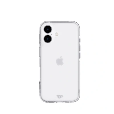 Afbeelding van Tech21 Evo Clear iPhone 16 hoesje Schokbestendig telefoonhoesje Transparant 3,6 meter valbestendig