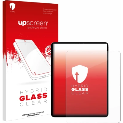 Afbeelding van upscreen Scratch Shield gepantserde glasfolie (1 Stuk, iPad Pro 12,9 2022 (6e Gen)), Tablet beschermfolie
