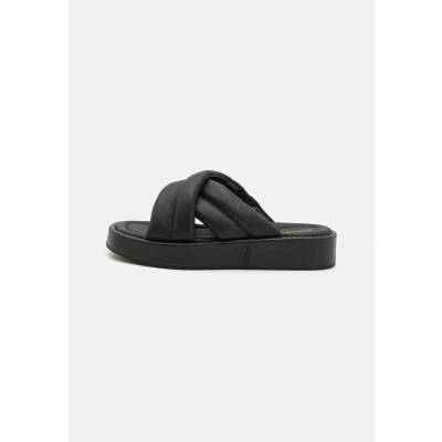 Afbeelding van Clarks ALDA Glide Muiltjes, Dames, Maat: 42, Black Leer