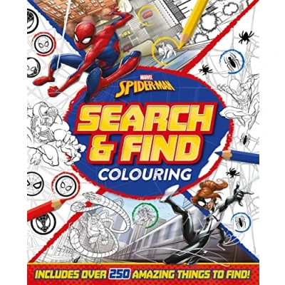 Afbeelding van Marvel Spider Man: Search &amp; Find Colouring