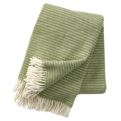 Afbeelding van Wollen Plaid Groen 130 x 200 cm Klippan