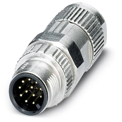 Afbeelding van Phoenix Contact 1559592 Sensor/actuator connector, niet geassembleerd M12 Aantal polen: 12 Stekker, recht 1 stuk(s)