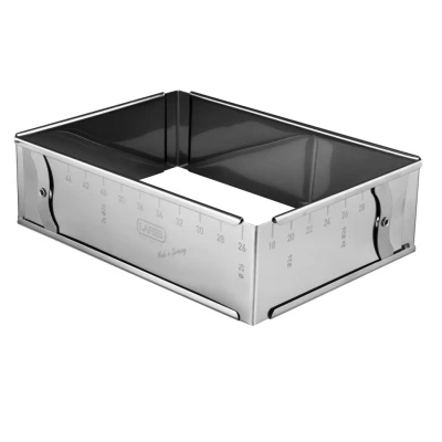 Afbeelding van Bakframe Rechthoek verstelbaar met Klemmen 46x32x7,5cm