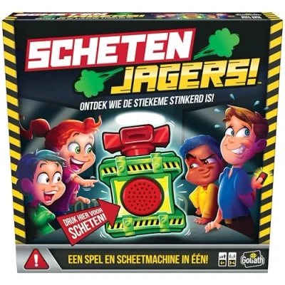 Afbeelding van Goliath Schetenjagers, Gezelschapsspel voor Kinderen vanaf 4 Jaar, Kinderspel 3 tot Spelers met Grappige Scheetmachine