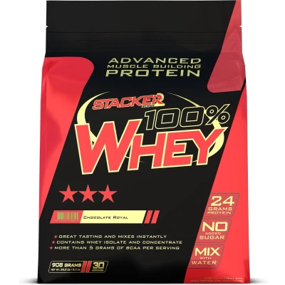 Afbeelding van 100% Whey 908gr Chocolade