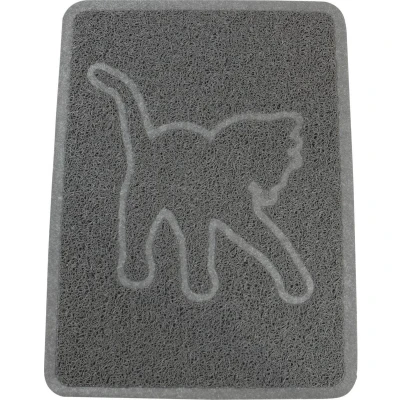 Afbeelding van Adori Kattenbakmat Kattenbakaccessoires 35.5x48 cm Donkergrijs