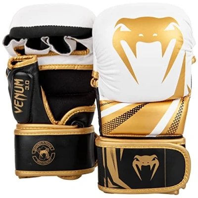 Afbeelding van Sparring Handschoenen Venum Challenger 3.0 Wit/Zwart/Goud S