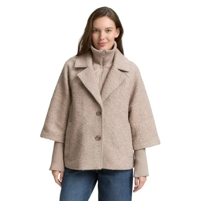 Afbeelding van TOM TAILOR Tussenjas beige gemêleerd