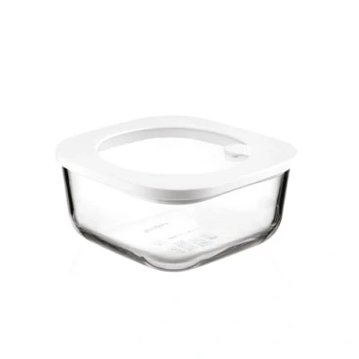 Afbeelding van Guzzini Kitchen Active Design, STORE&amp;MORE GLASS, Hermetisch Glazen Koelkast/Vriezer/Magnetron (M) Transparant, 16 x h7,6 cm 965 cc 11330111