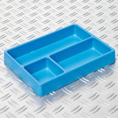 Afbeelding van Datona Vakverdeling Met 3 Compartimenten 20 Stuks (19 x 26 3,7 cm) Blauw