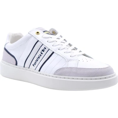 Afbeelding van Pantofola d&#039;Oro LAGE Lecano UOMO LOW Sneakers laag, Heren, Maat: 41, Wit Leer