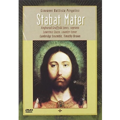 Afbeelding van Stabat Mater Giovanni Battista Pergolesi Angharad Gruffydd Jones soprano Lawrence Zazzo counter tenor Cambridge Ensemble Timothy Brown / DVD Pasen Klassiek Religieus