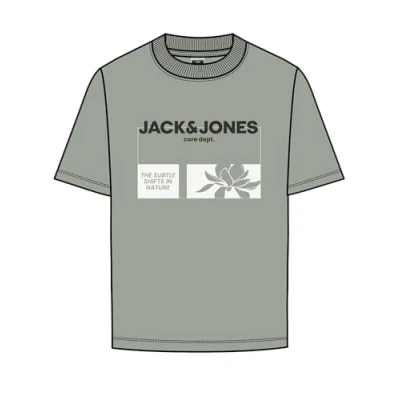 Afbeelding van Jack &amp; Jones JCOTEXT Cotton Tee SS Crew Neck FST, desert sage, S
