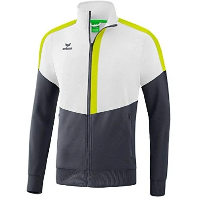 Afbeelding van Erima Squad worker jack wit/slate grey/lime 34 / XXXL