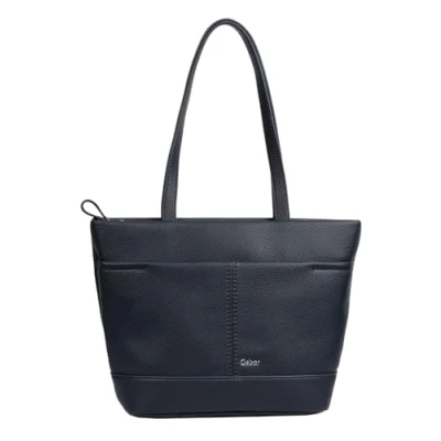 Afbeelding van Gabor Schoudertas Lenea Zip Shopper Dark Blue Donkerblauw