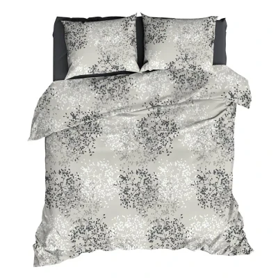 Afbeelding van Dekbedovertrek Satin d&#039;Or Bellini Grijs Satijn 200 x / 220 cm 2 Persoons