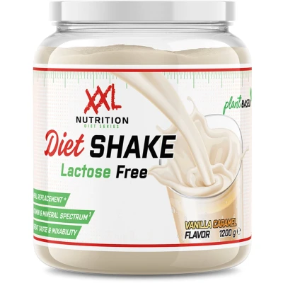Afbeelding van XXL Nutrition Vegan Diet Shake Maaltijdshake, Eiwit Shake, Maaltijdvervanger Whey Protein Incl. Vitamines &amp; Mineralen Vanille Caramel 1200 Gram