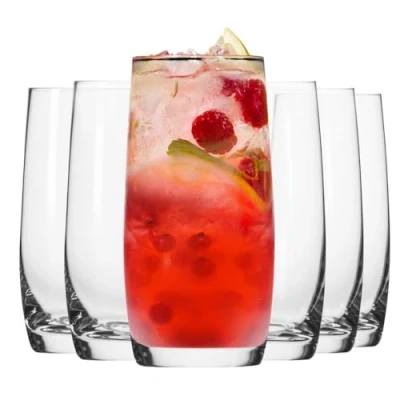 Afbeelding van Krosno Longdrink watersap drinkglazen Set van 6 410 ml Blended Collection Perfect voor thuis, restaurants en feesten vaatwasmachinebestendig