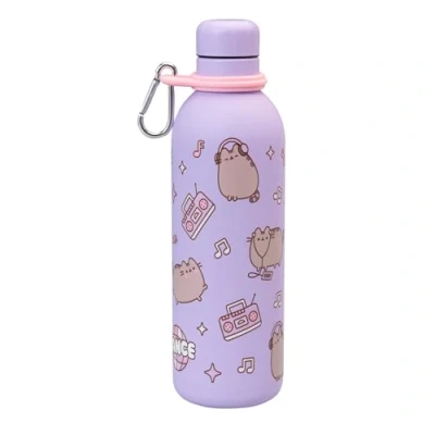 Afbeelding van Grupo Erik Metalen waterfles Pusheen / 500 ml 17 oz, warme en koude waterfles, metaal, schattige Gifts, Merchandise