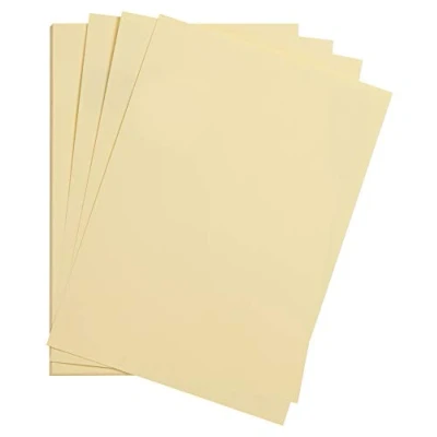 Afbeelding van Clairefontaine Ref 975273C Maya glad gekleurde tekenkaart (verpakking van 25 vellen) 185 g/m² A4 (29,7 x 21cm) crèmekleur Diep geverfd, zuurvrij, pH neutraal