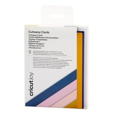 Afbeelding van Cricut Joy™ Cutaway Cards Kaartenset Violet, Roze, Oker