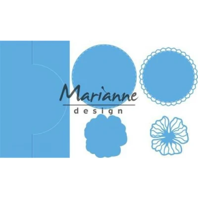 Afbeelding van Marianne D Creatable Anja`s vertical folding die (rond) LR0570 154 mmx92 mm (12 18)