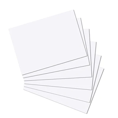 Afbeelding van Herlitz 10835809 indexkaart A4 blanco wit 100 stuks