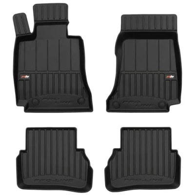 Afbeelding van M MOTOS Auto Vloermatten van rubber voor Mercedes C Klasse W205 2014 2021 Verbeter uw reiscomfort met Anti Slip Mat Car 3D alle weersomstandigheden, bescherming tegen vuil