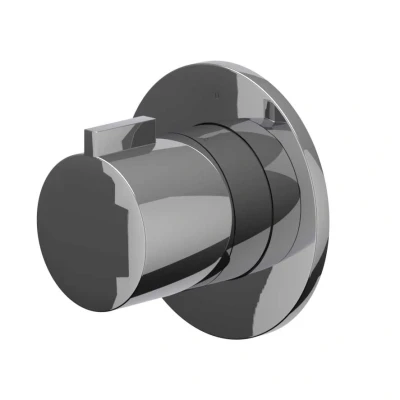Afbeelding van IVY Pact afbouwdeel inbouw stopkraan symmetry Chroom Tijdloze uitstraling