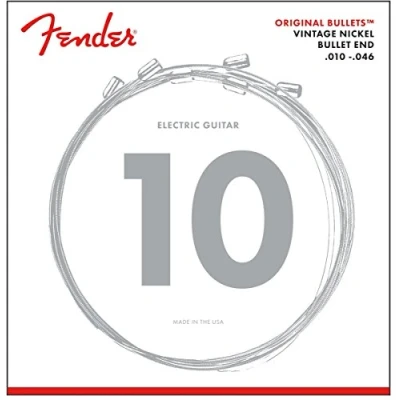 Afbeelding van Fender Original Bullets String Set 3150R (010/046) Pure Nickel Bullet Ends