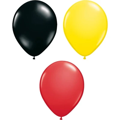 Afbeelding van Folat Ballonnen België 23cm 12 stuks