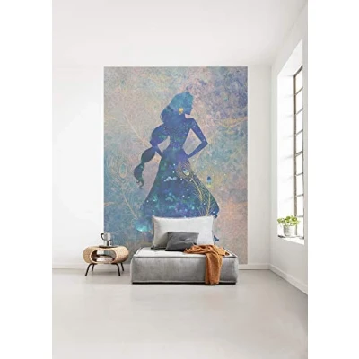 Afbeelding van Komar Vliesbehang Jasmijn silhouet 200x280 cm (breedte x hoogte) (set)