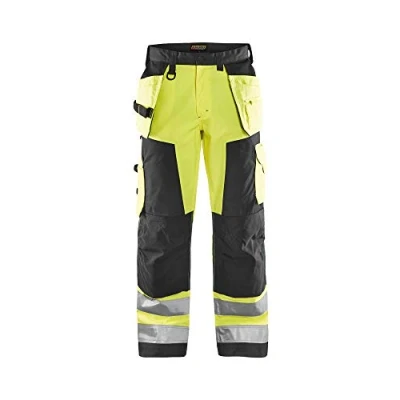 Afbeelding van Blaklader Werkbroek High Vis 1568 1811 Geel/Zwart D124