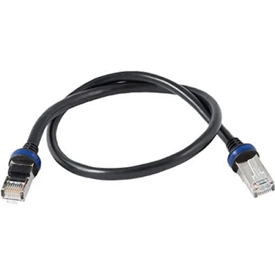 Afbeelding van Mobotix MX OPT CBL LAN 2 Ethernet patchkabel 2m videobewakingssysteem zwart/wit
