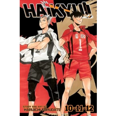 Afbeelding van Haikyu!! (3 in 1 Edition), Vol. 4: Includes vols. 10, 11 &amp; 12