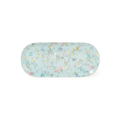 Afbeelding van Pip Studio Jolie cakeschaal 33 x 15 cm Zeegroen
