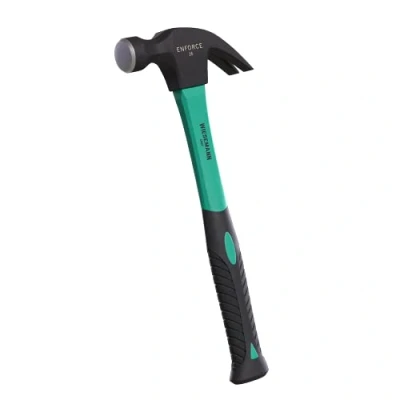 Afbeelding van Amerikaanse lattenhamer 16oz met 2K fiberglassteel uit de ENFORCE serie van WIESEMANN 1893 I Hammerkop gesmeed &amp; inductie gehard 80492