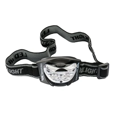 Afbeelding van Trespass Begeleiding 3 LED Headtorch (Zwart)