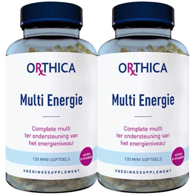 Afbeelding van Gratis Verzending: 2x Orthica Multi Energie 120 softgels