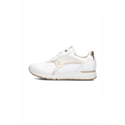 Afbeelding van Gabor 355 Sneakers Leer Dames Wit Maat 37