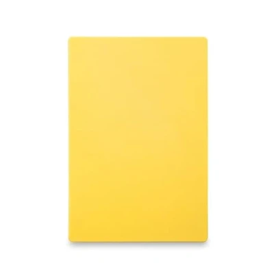 Afbeelding van Hendi Snijplank HACCP 600x400, HDPE (Hoge dichtheid Polyethyleen), Geel, 39,5(b)x59(d)x1,8(h)cm, 825655