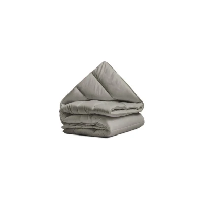 Afbeelding van Sleeptime Dekbed zonder Overtrek Kaki Eenpersoons 140 x 200 Wasbaar Inclusief Kussenslopen