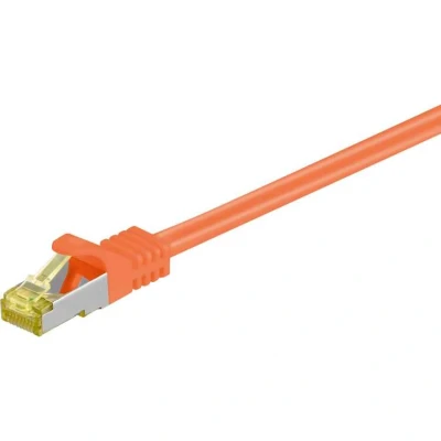 Afbeelding van Netwerkkabel Cat7 S/FTP 2 meter (100% koper, LSZH, Oranje)
