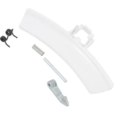 Afbeelding van Deurgreep Set compleet geschikt voor AEG types T65772, T5127, EDP2074 wit